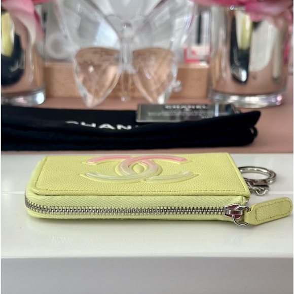 Chanel Leather Keychain Card Wallet - Picture 7 of 12